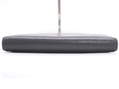 CHANEL Caviar Skin Bi-Fold Long Wallet Black with Box Card Seal 13424865 Wallet