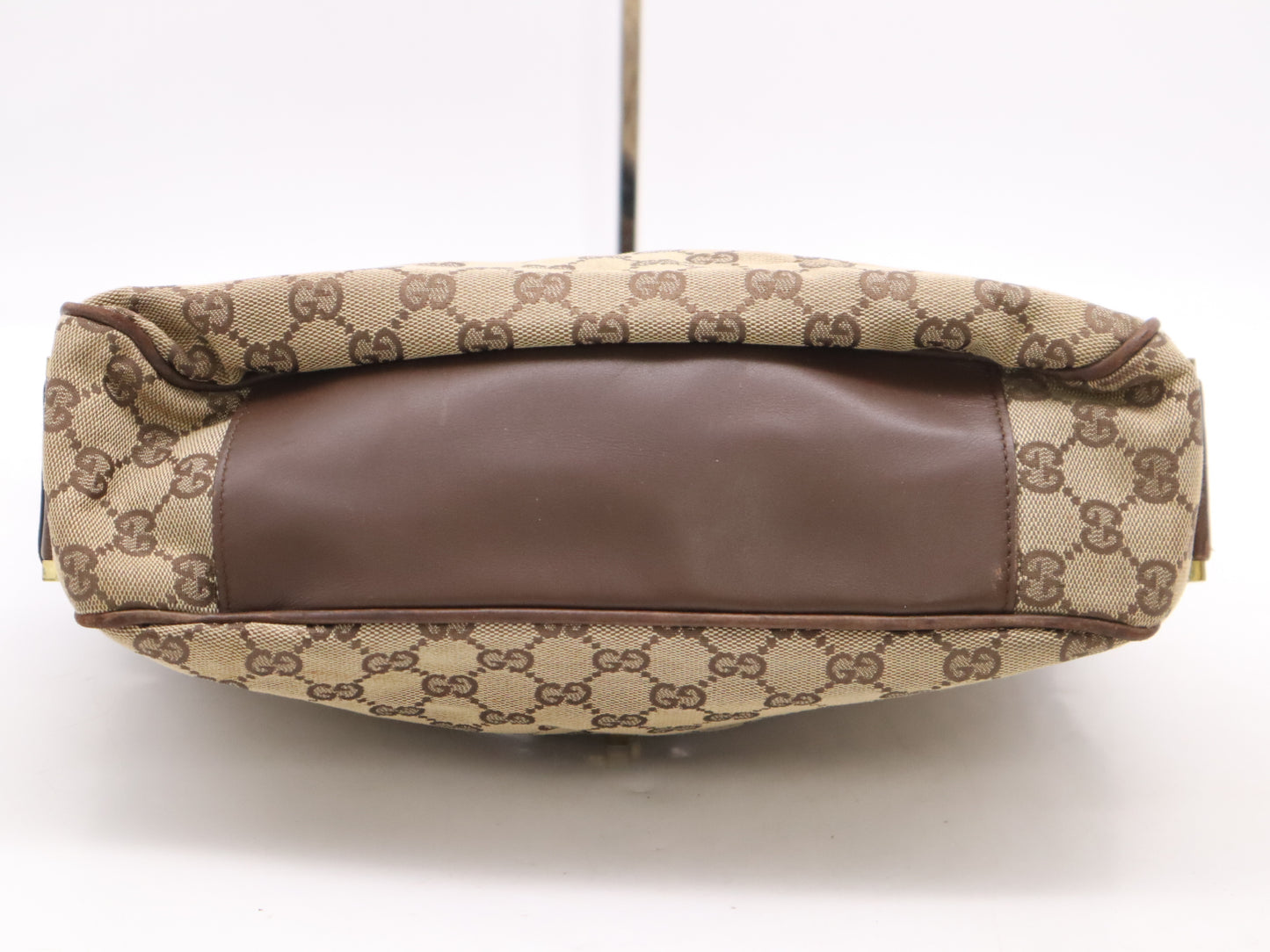 GUCCI 92735 GG Canvas One Shoulder Bag Beige Brown Shoulder Bag