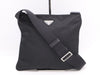 PRADA Nylon Triangle Logo Shoulder Bag Black SV Hardware Shoulder Bag