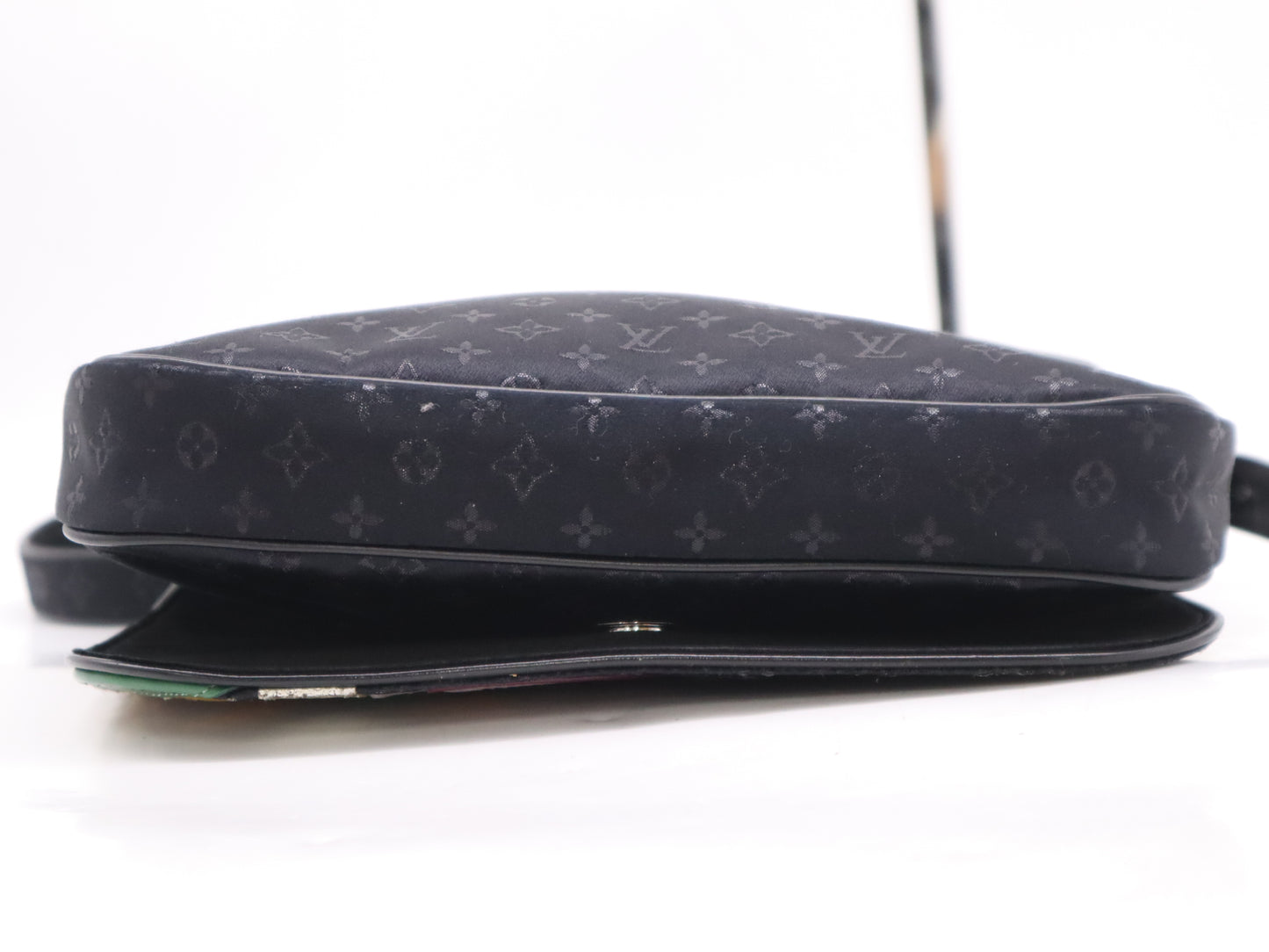 LOUIS VUITTON M92273 Monogram Satin Comte de Fe Musette Shoulder Bag