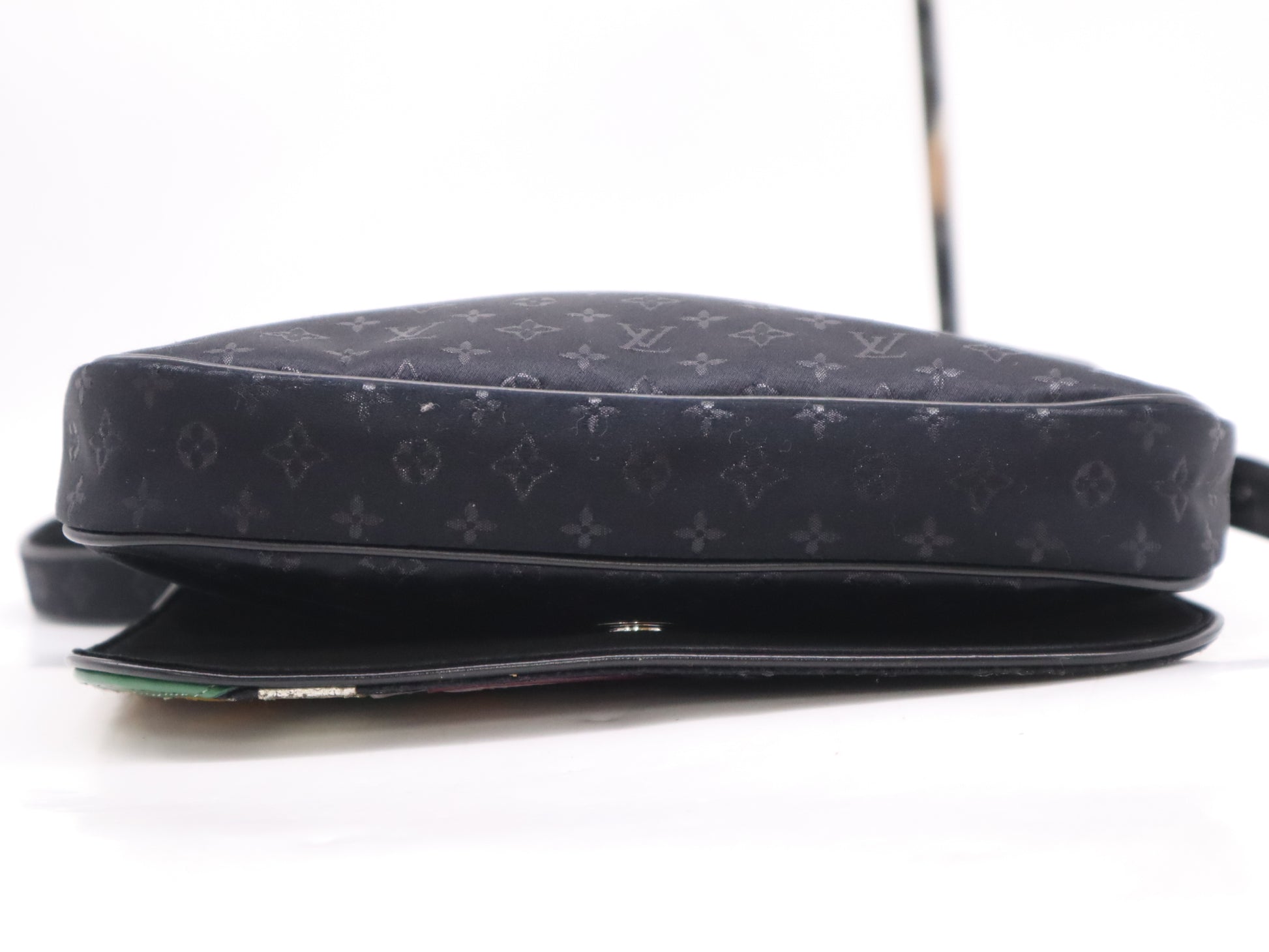 LOUIS VUITTON M92273 Monogram Satin Comte de Fe Musette Shoulder Bag