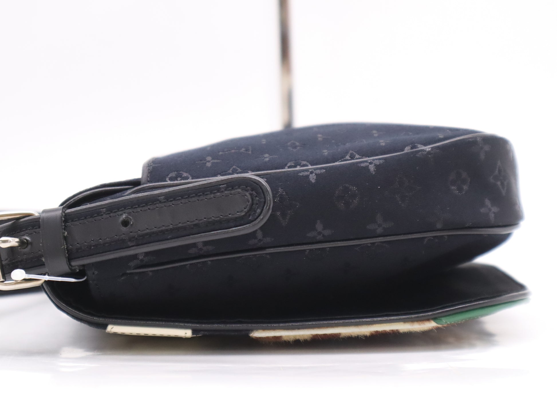 LOUIS VUITTON M92273 Monogram Satin Comte de Fe Musette Shoulder Bag