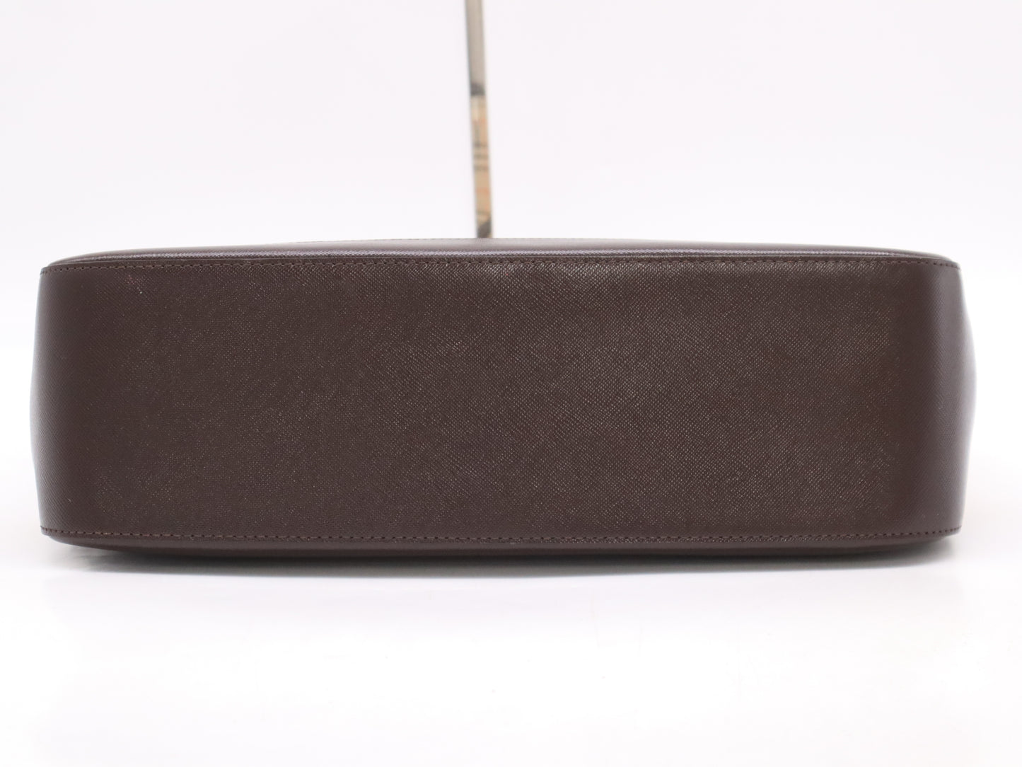 BURBERRY Canvas x Leather Nova Check Bag Brown Handbag