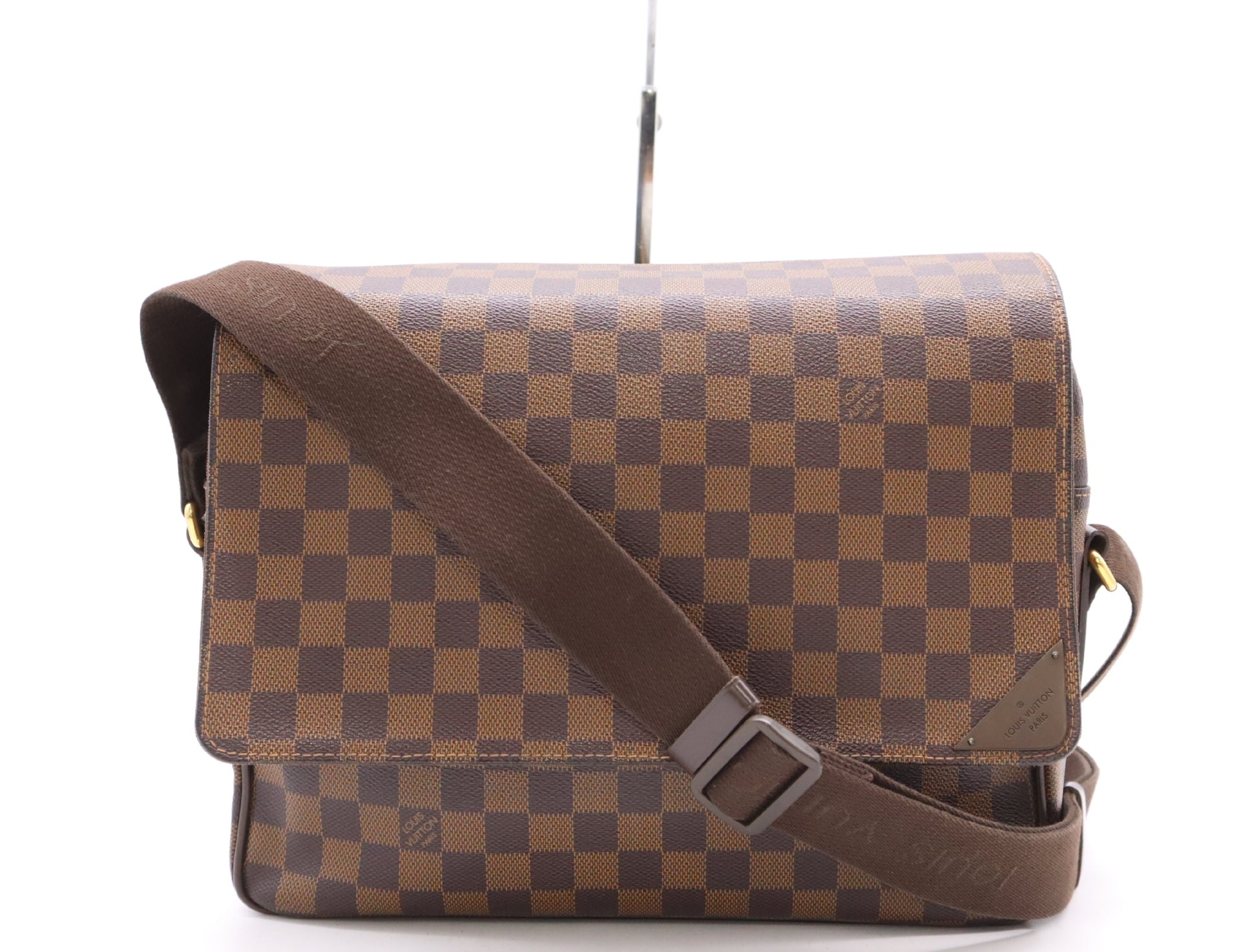 LOUIS VUITTON N41149 Damier Shelton MM Shoulder Bag
