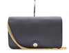 Dior Leather Honeycomb Pattern Chain Shoulder Bag Black Shoulder Bag