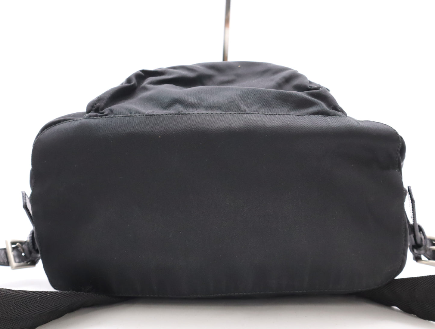 PRADA Nylon Triangle Logo Rucksack Black SV Hardware Rucksack