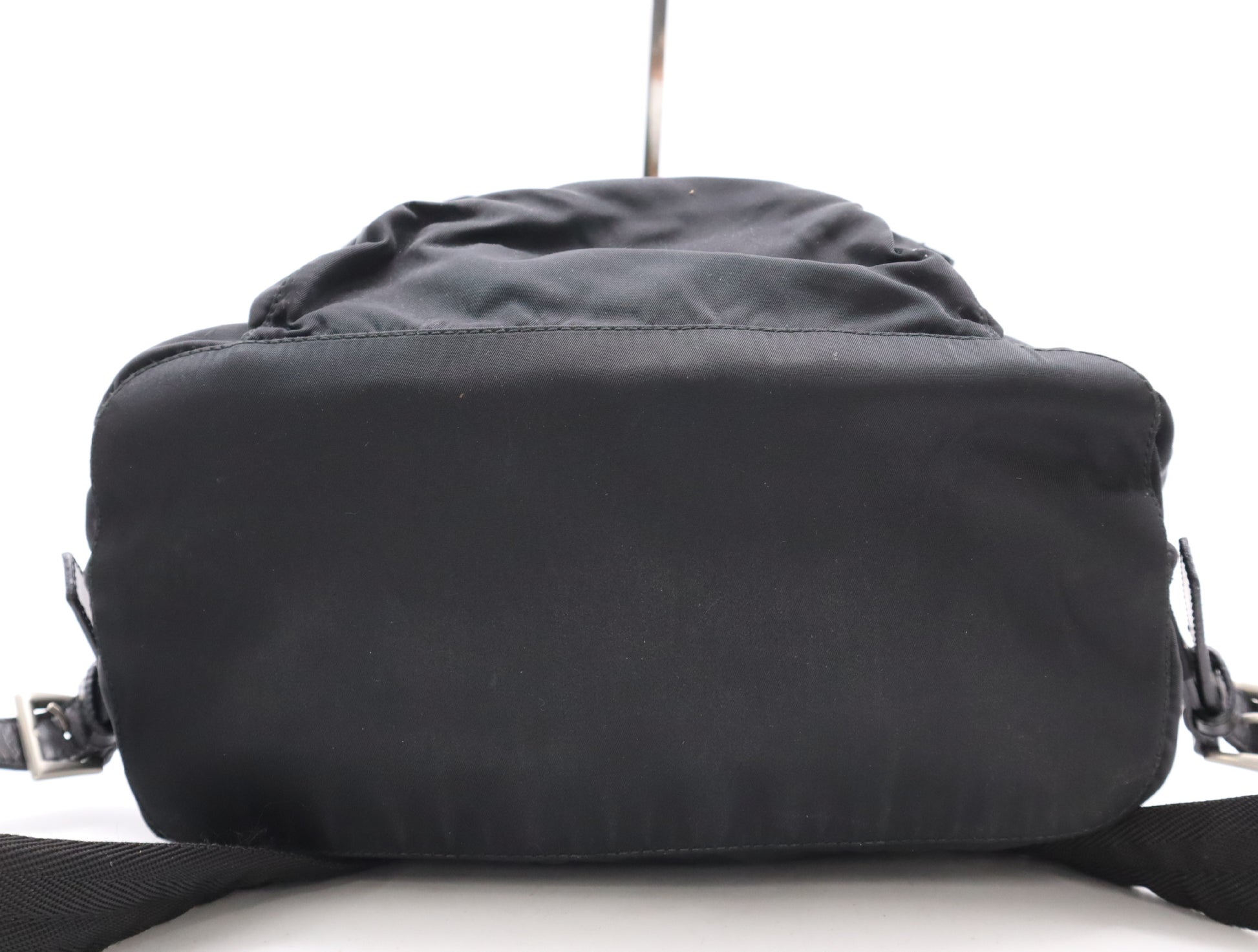 PRADA Nylon Triangle Logo Rucksack Black SV Hardware Rucksack