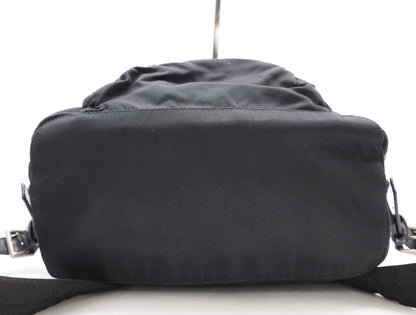 PRADA Nylon Triangle Logo Rucksack Black SV Hardware Rucksack