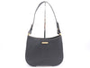 BURBERRY Leather Black Novacheck GD Hardware Shoulder Bag