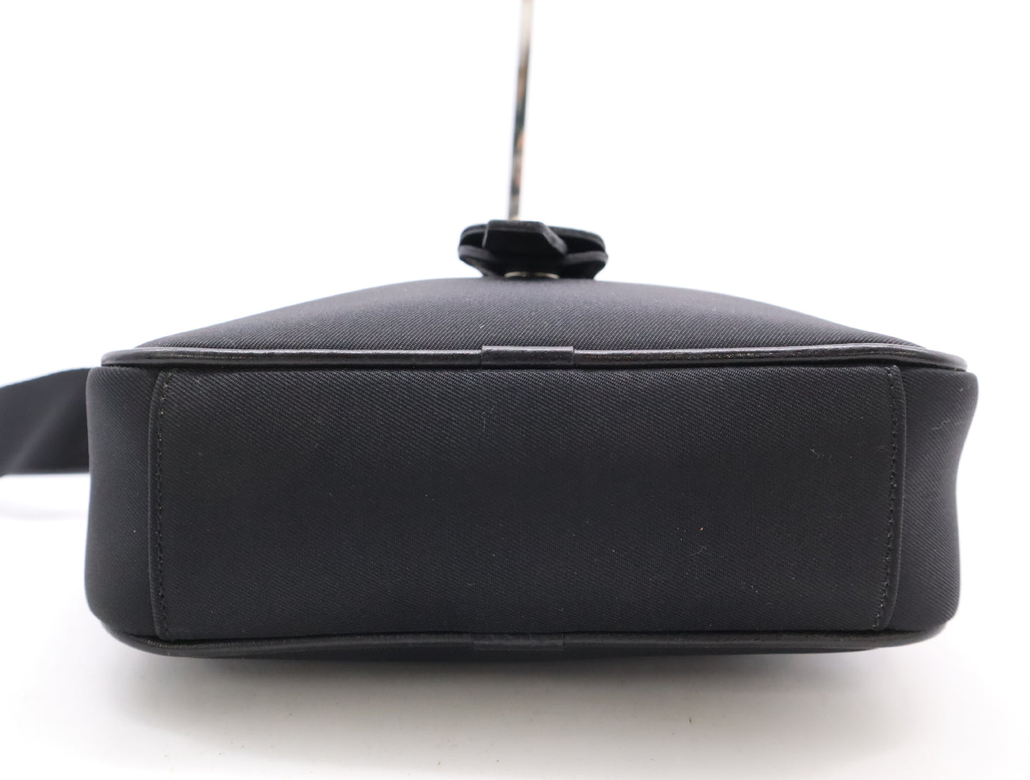 BURBERRY Canvas x Leather Nova Check Black SV Hardware Shoulder Bag