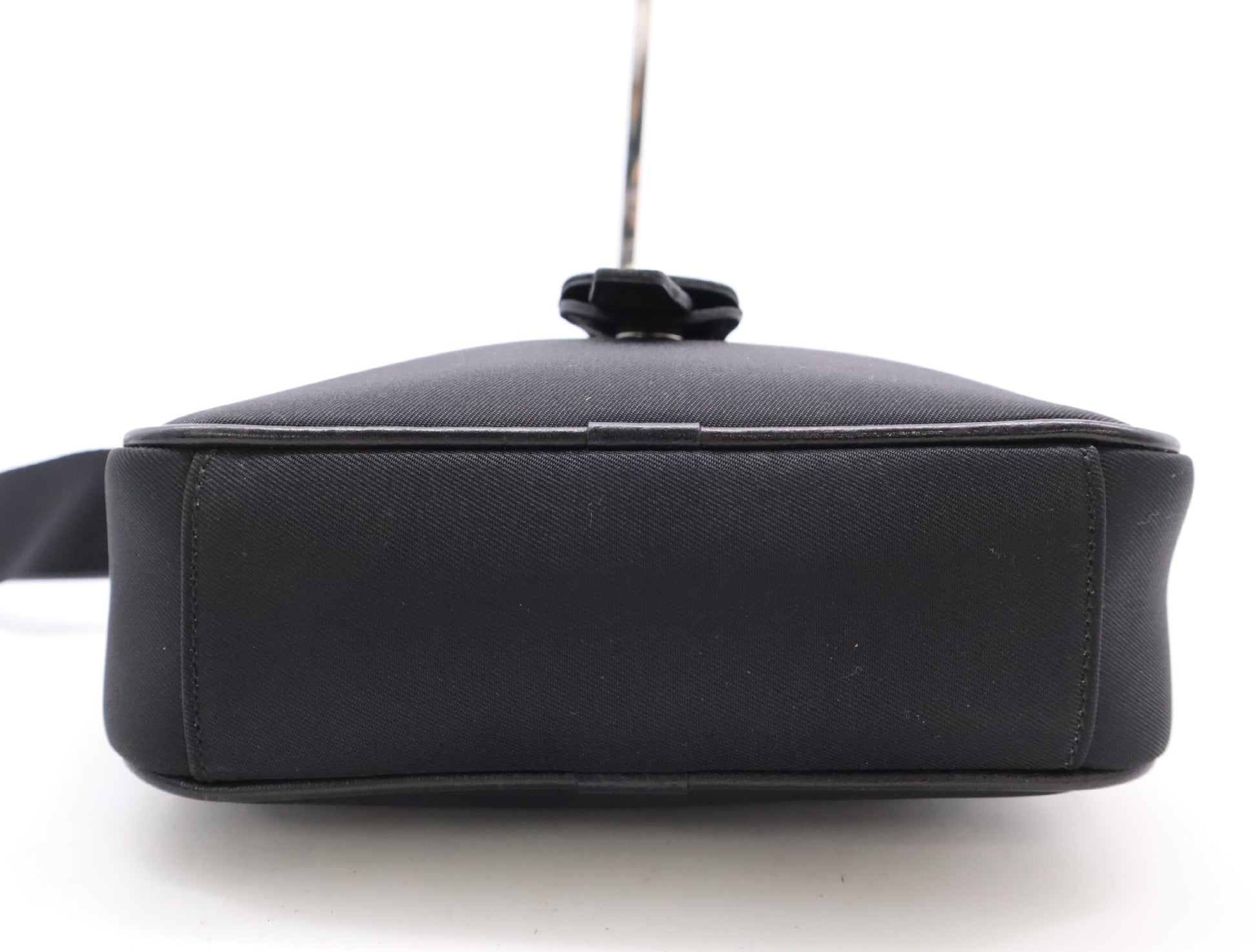 BURBERRY Canvas x Leather Nova Check Black SV Hardware Shoulder Bag