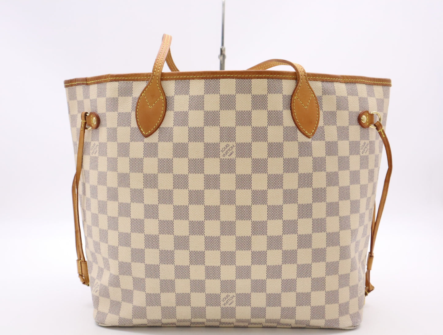 LOUIS VUITTON N51107 Azur Neverfull MM Old Model Tote Bag