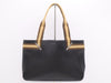 GUCCI 002/1135 Leather Tote Bag Black Handbag