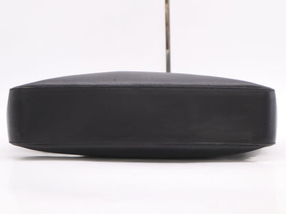 GUCCI 002/1135 Leather Tote Bag Black Handbag