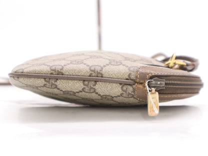 GUCCI 904/02/047GG Supreme Sherry Line Shoulder Bag Khaki Shoulder Bag