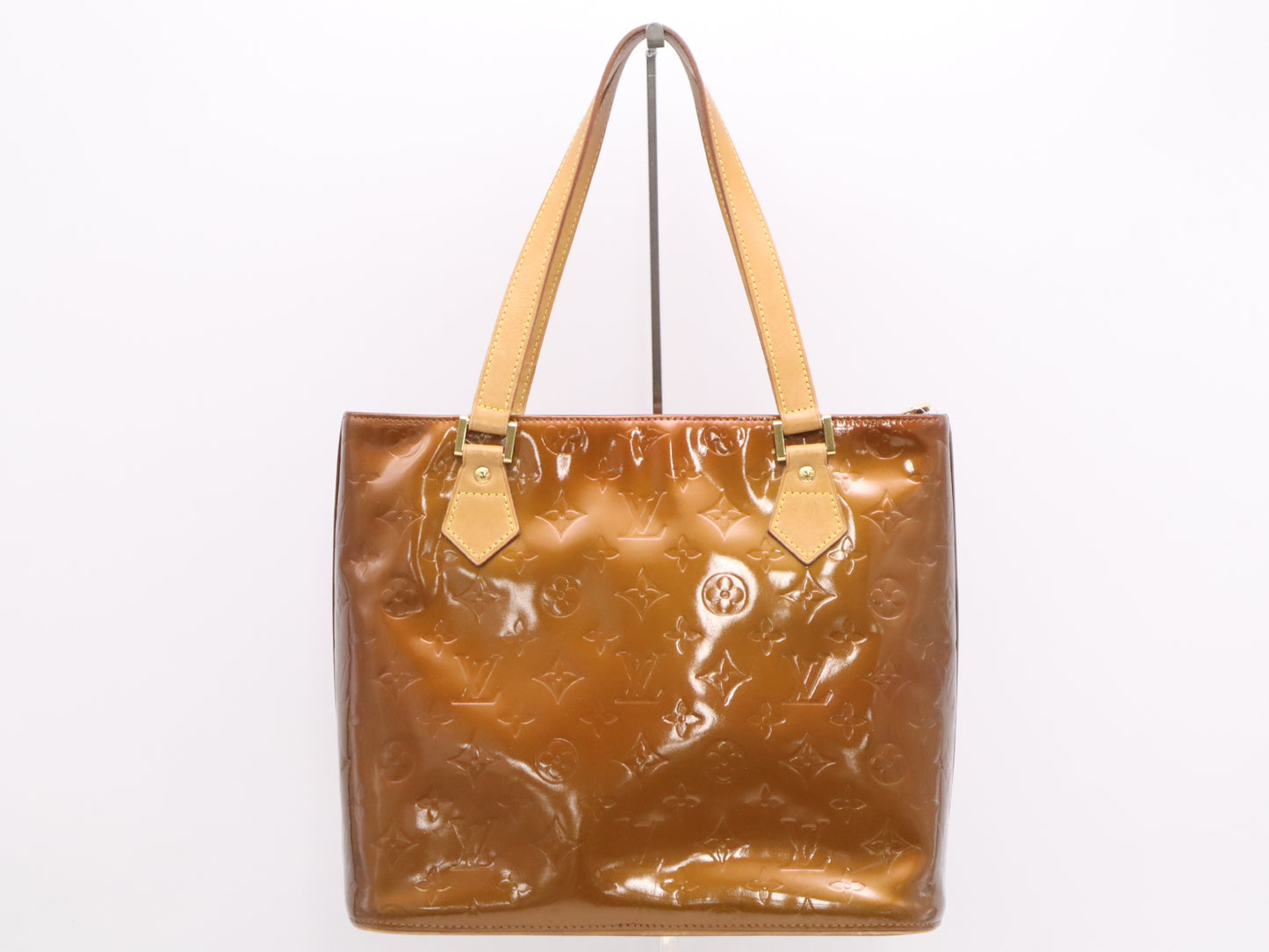 LOUIS VUITTON M91122 Vernis Houston Bronze Tote Bag