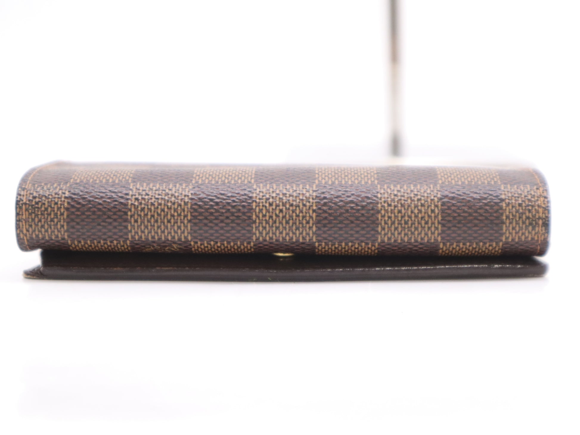 LOUIS VUITTON N61730 Damier Porto Monet Viet Tresol Wallet with Box