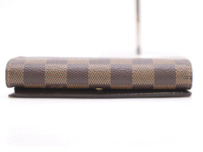 LOUIS VUITTON N61730 Damier Porto Monet Viet Tresol Wallet with Box
