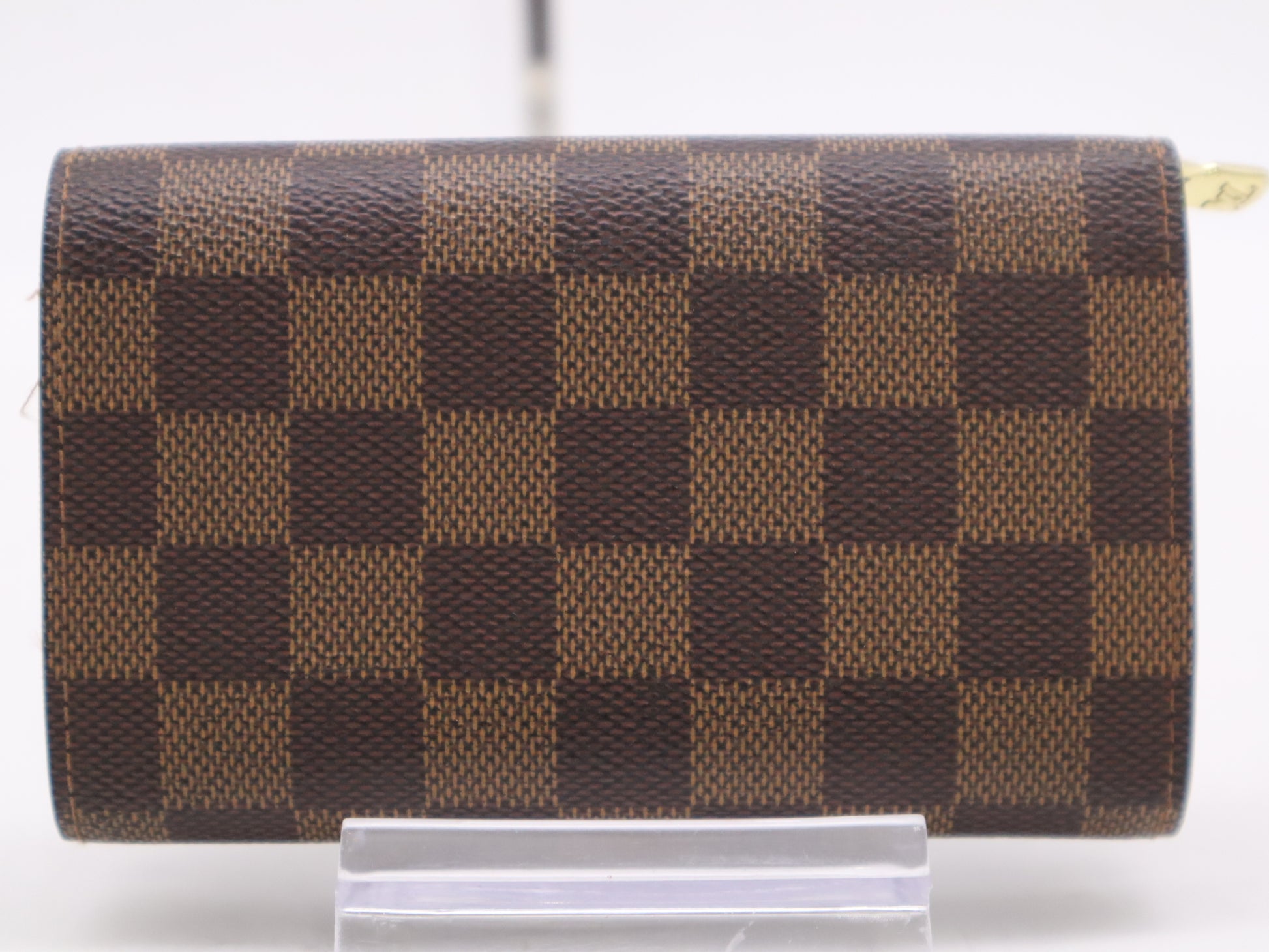 LOUIS VUITTON N61730 Damier Porto Monet Viet Tresol Wallet with Box