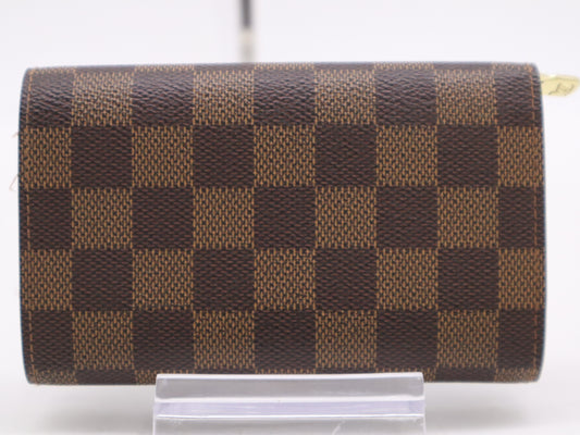 LOUIS VUITTON N61730 Damier Porto Monet Viet Tresol Wallet with Box