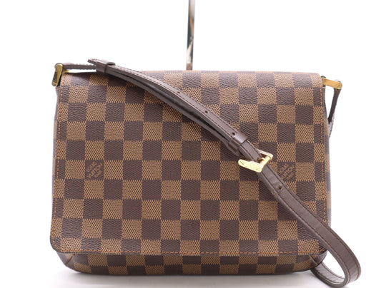 LOUIS VUITTON N51255 Damier Musette Tango Short Shoulder Bag