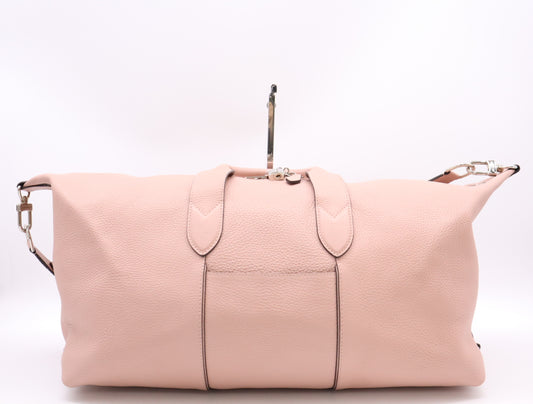 LOUIS VUITTON M50279 Tryon Leather Astralis Magnolia Boston Bag with Shoulder Strap, Cadena Key, 2 Keys, Name Tag