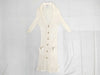 CHANEL 09P Coco Button Long Cardigan Size 42 Dress