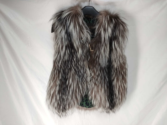 LOUIS VUITTON Louis Vuitton fur fox vest jacket