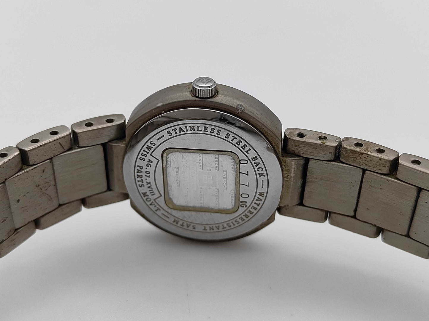 GIVENCHY 0770 AG.07.XVIII Navy Blue Dial Quartz Women's Watch