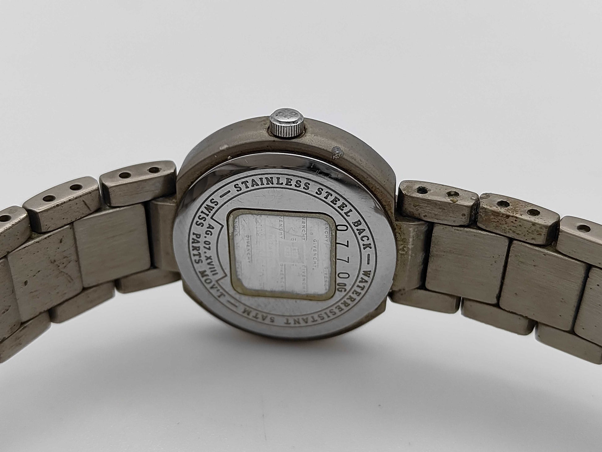 GIVENCHY 0770 AG.07.XVIII Navy Blue Dial Quartz Women's Watch