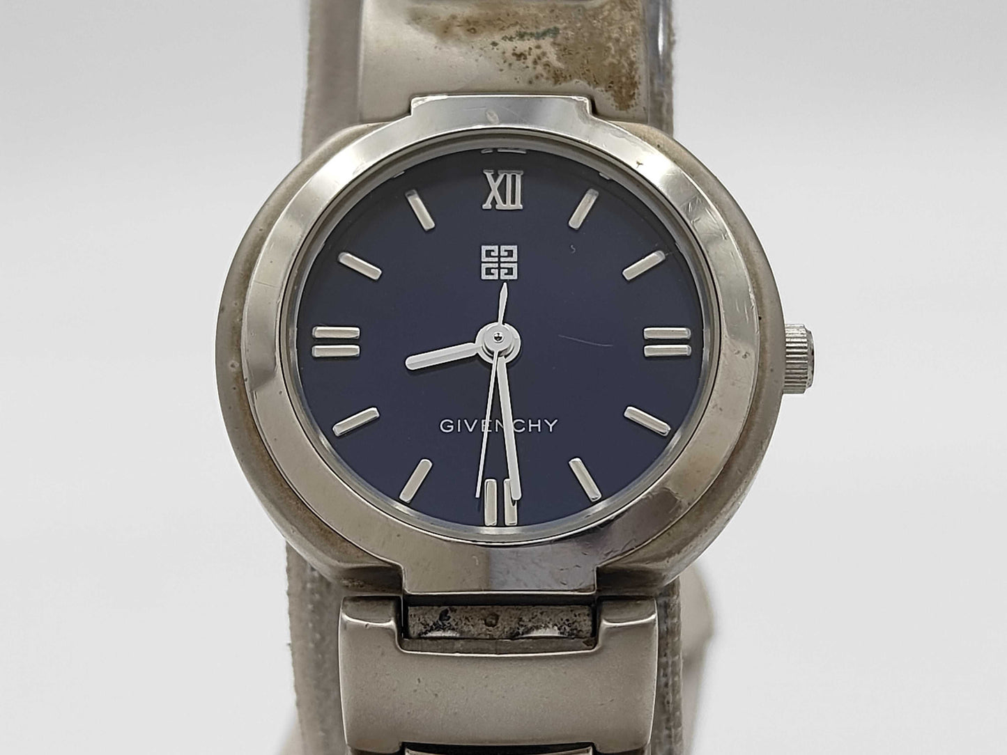 GIVENCHY 0770 AG.07.XVIII Navy Blue Dial Quartz Women's Watch