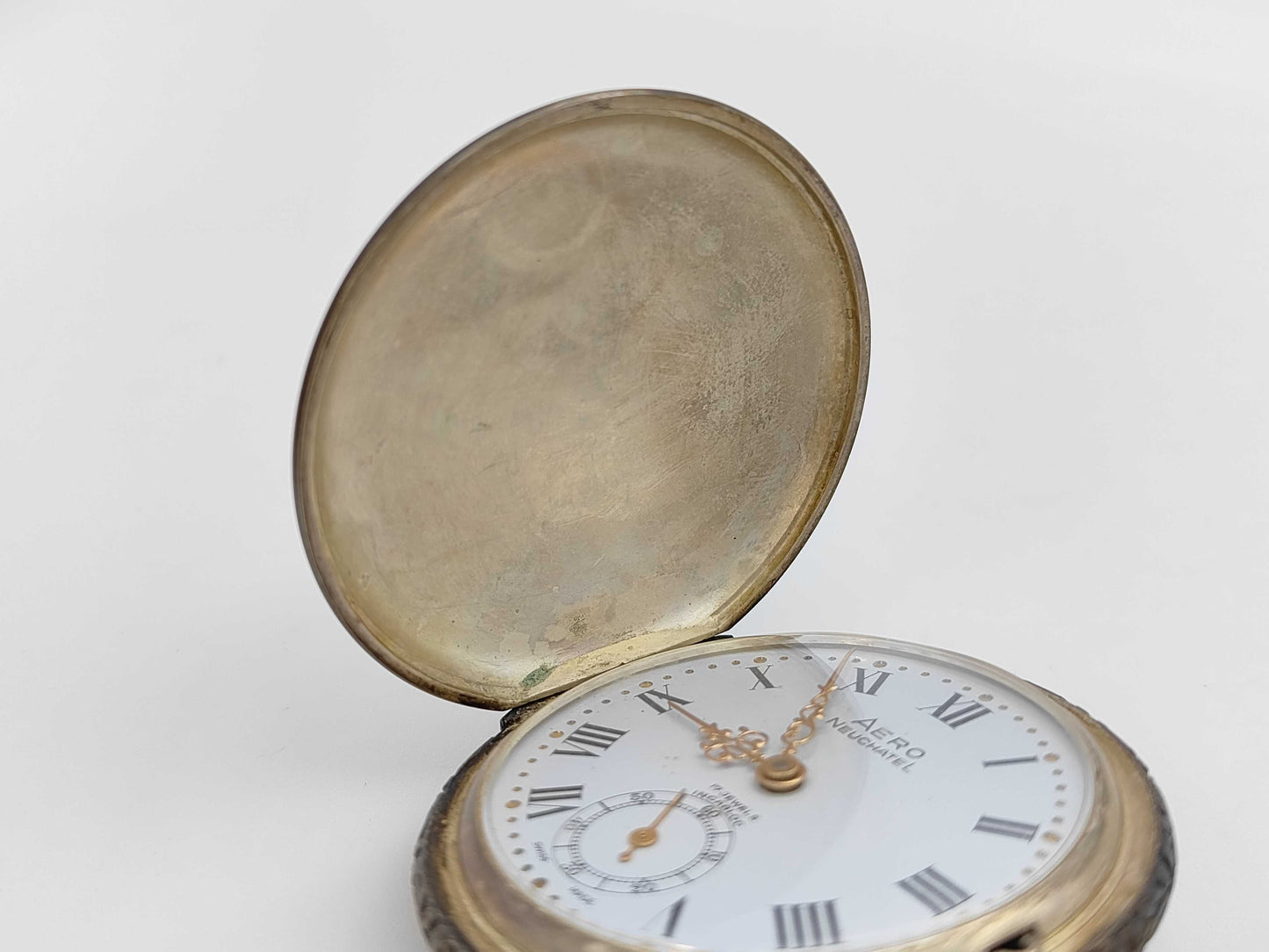 Mozart Hand-Wound Pocket Watch