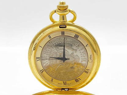 SEIKO MONDAINE Colibri Quartz Pocket Watch