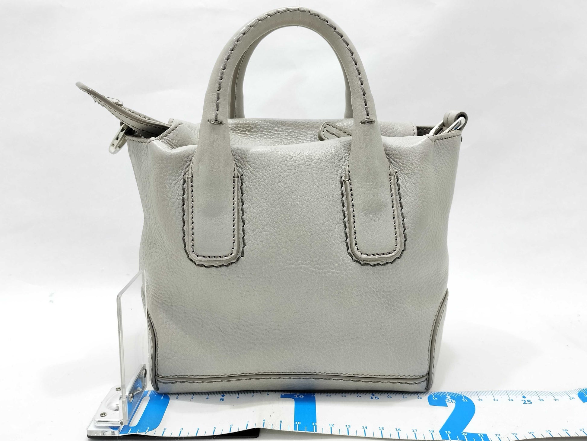 Hirofu Duo 2-way Leather Handbag, Excellent Condition