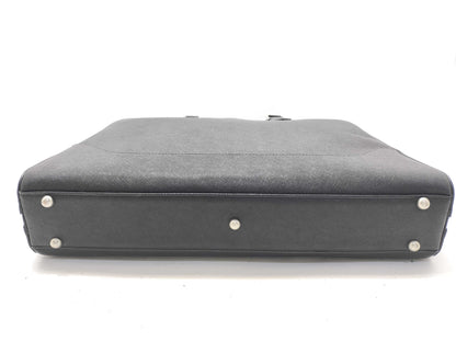 PELLE MORBIDA 2-Way Briefcase, Black, Business Bag