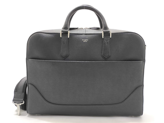 PELLE MORBIDA 2-Way Briefcase, Black, Business Bag