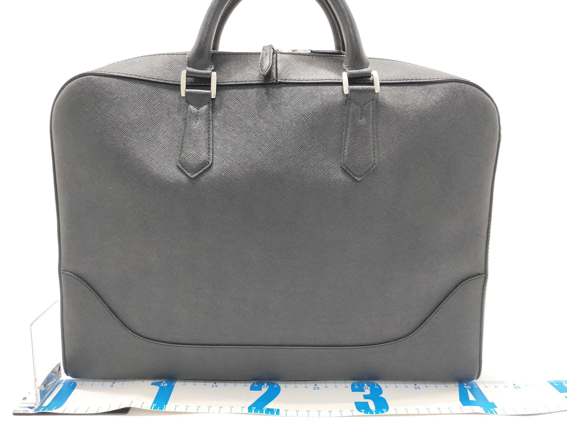 PELLE MORBIDA 2-Way Briefcase, Black, Business Bag