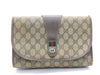 GUCCI GG Supreme GUCCI Clutch Bag GG Supreme PVC Clutch Bag