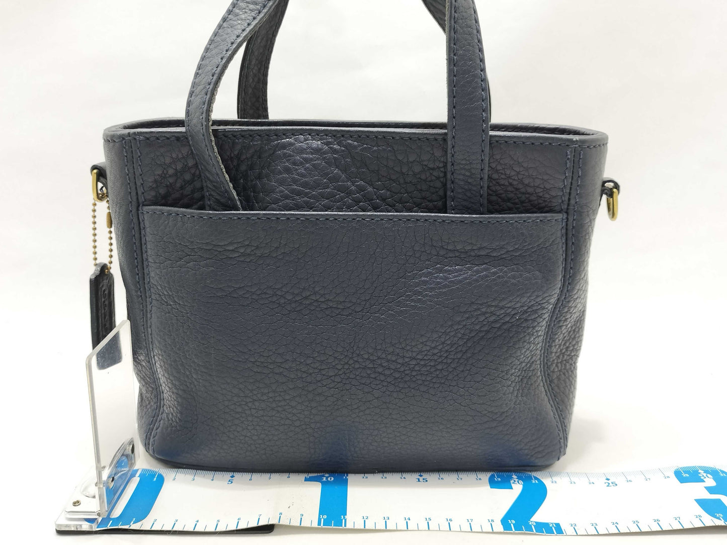 COACH Old Coach 2-way Handbag Navy Excellent Condition Handbag