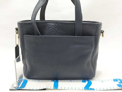 COACH Old Coach 2-way Handbag Navy Excellent Condition Handbag