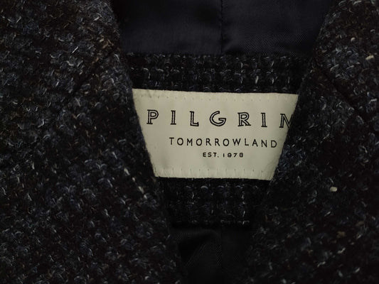 TOMORROWLAND pilgrim Cashmere Coat Navy Beautiful Coat