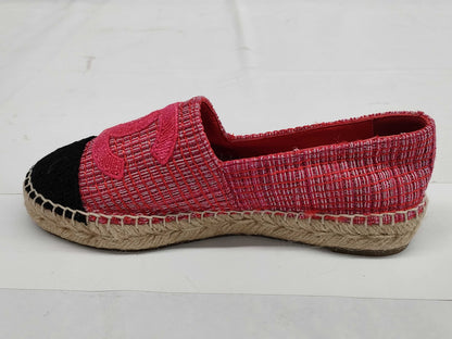 CHANEL Red Espadrille Other Shoes