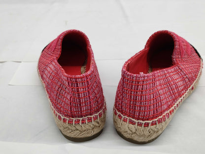 CHANEL Red Espadrille Other Shoes