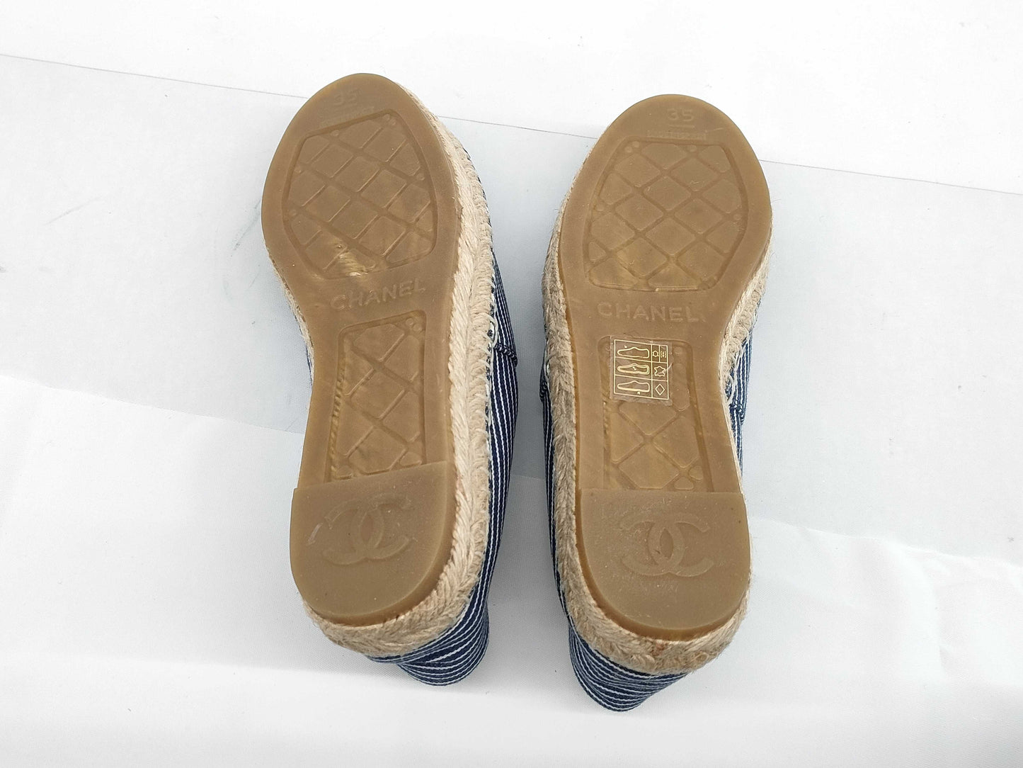 CHANEL Blue Espadrille Other Shoes