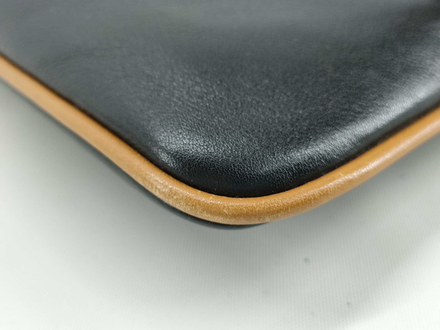 CELINE Black Carriage Hardware Clutch Bag