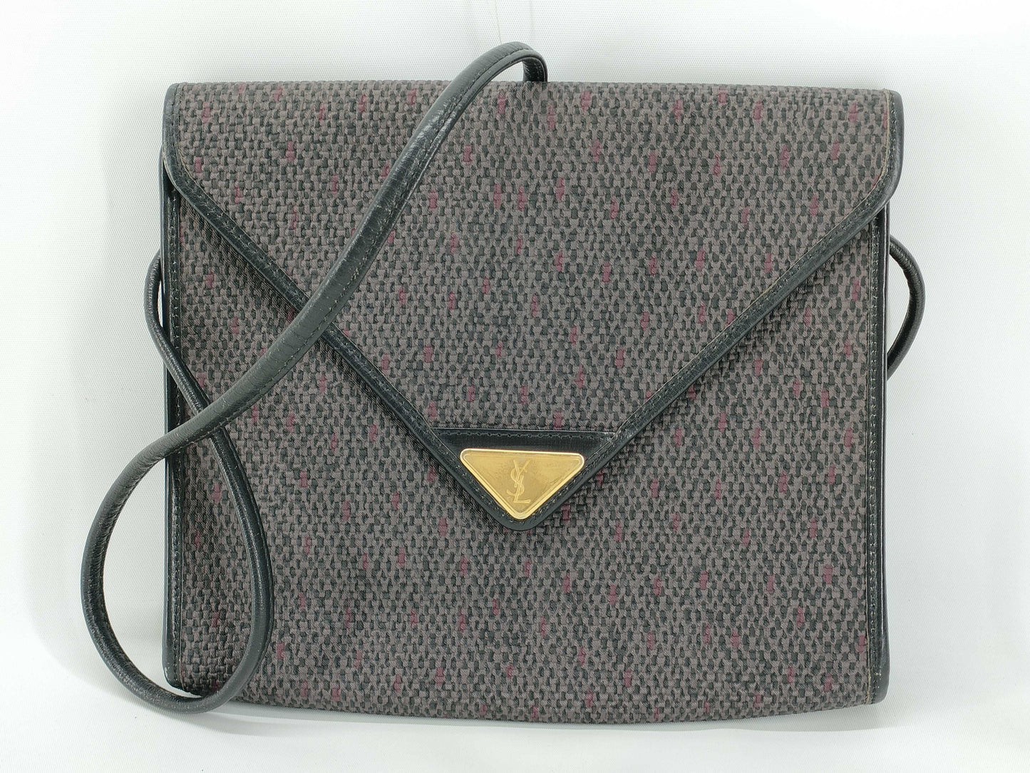 Yves Saint Laurent Canvas Shoulder Bag