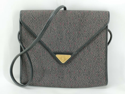 Yves Saint Laurent Canvas Shoulder Bag