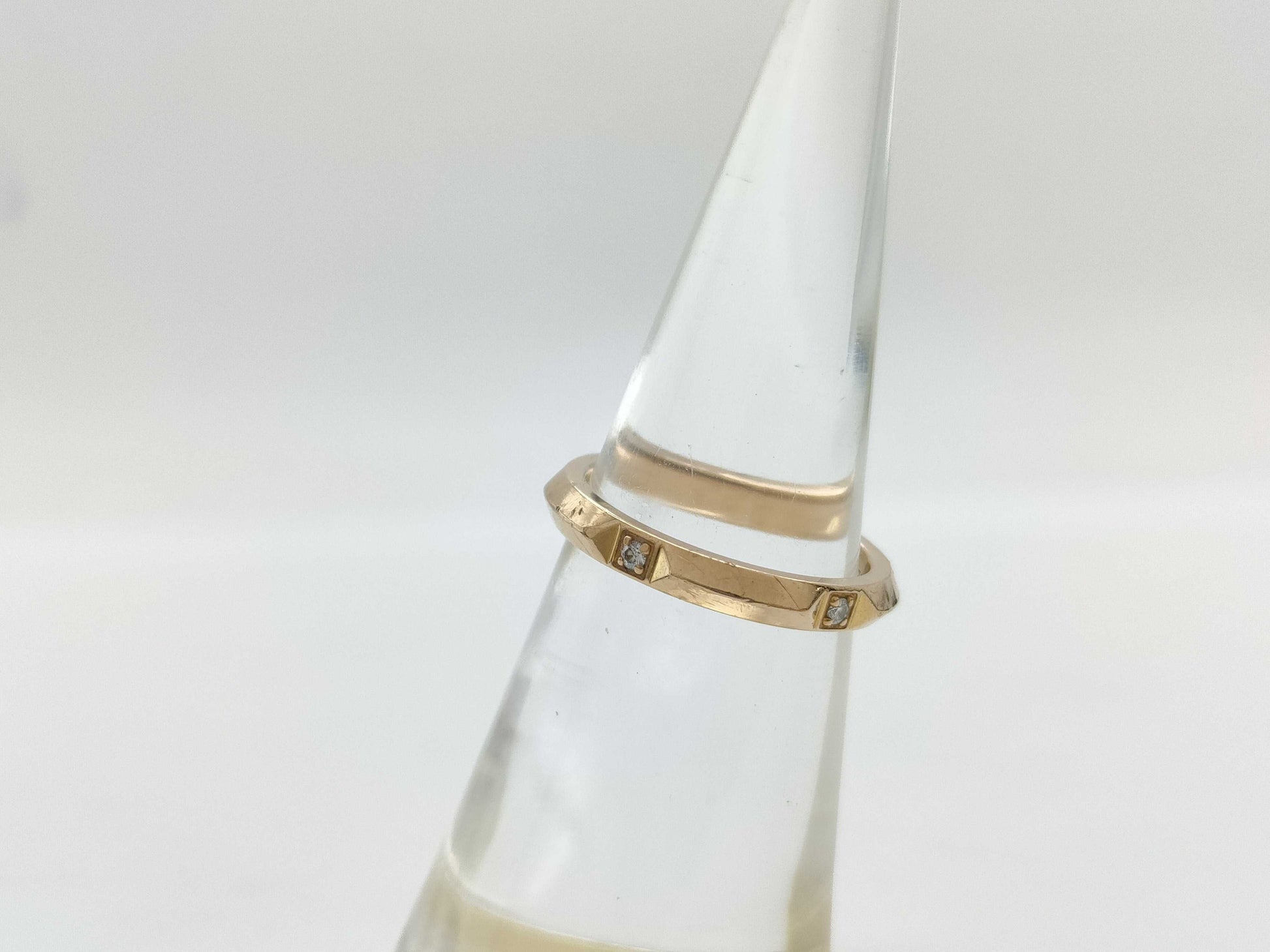 Tiffany & Co. TrueBand 5PD Au750 3.3g Ring 