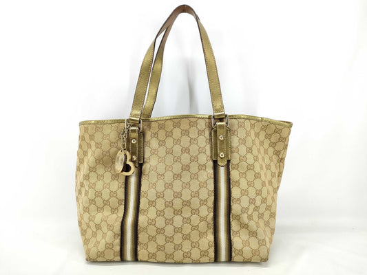 GUCCI GG Canvas Tote Bag 139260