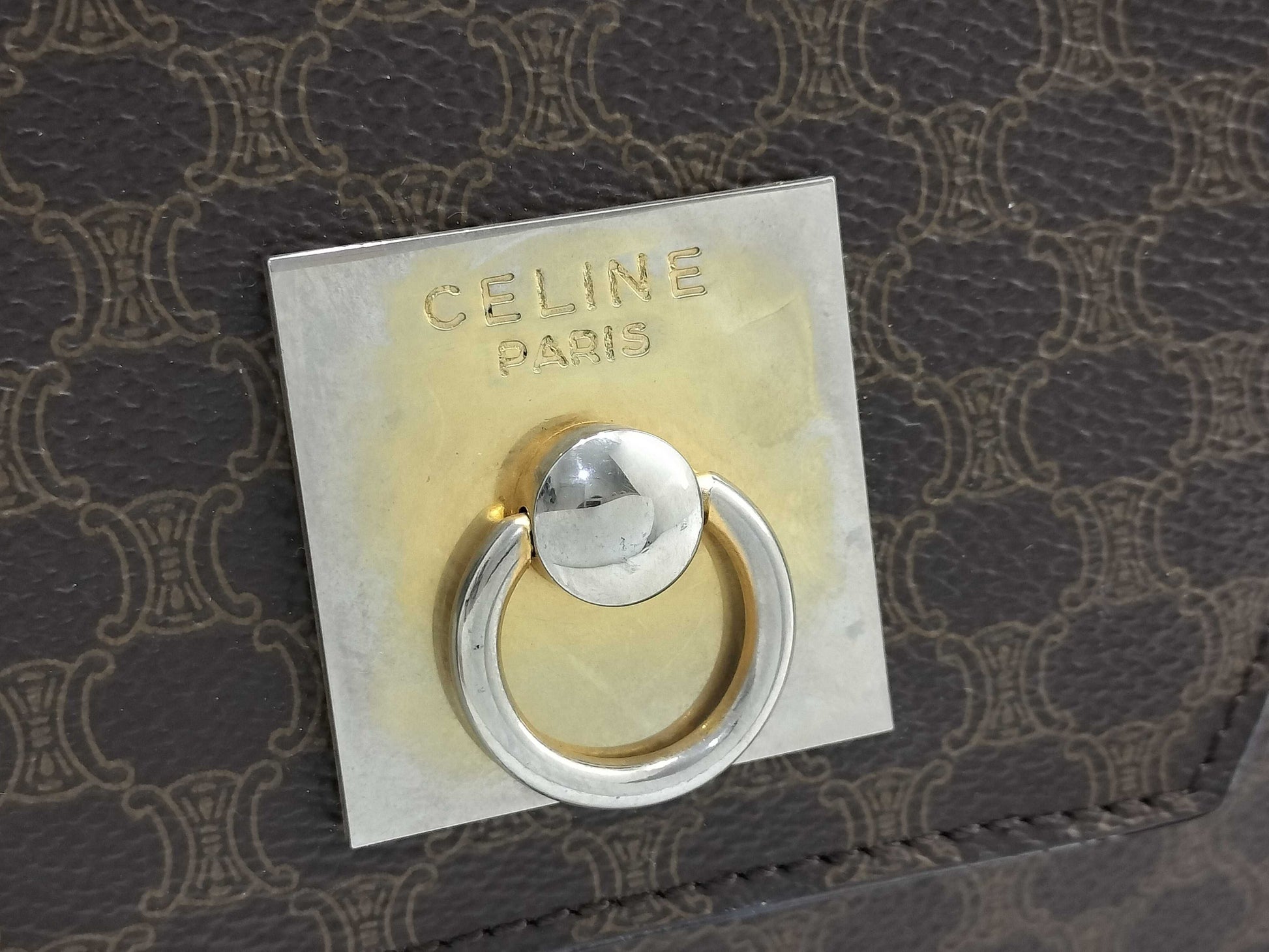 CELINE Macadam Clutch Clutch Bag